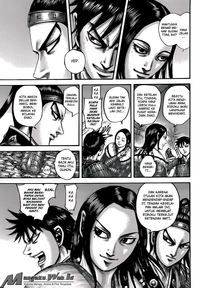 Kingdom Chapter 502 Gambar 9