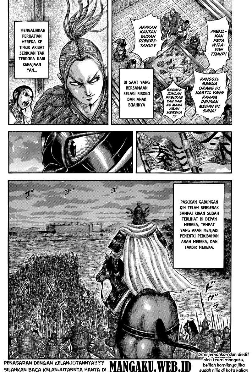 Kingdom Chapter 501 Gambar 18