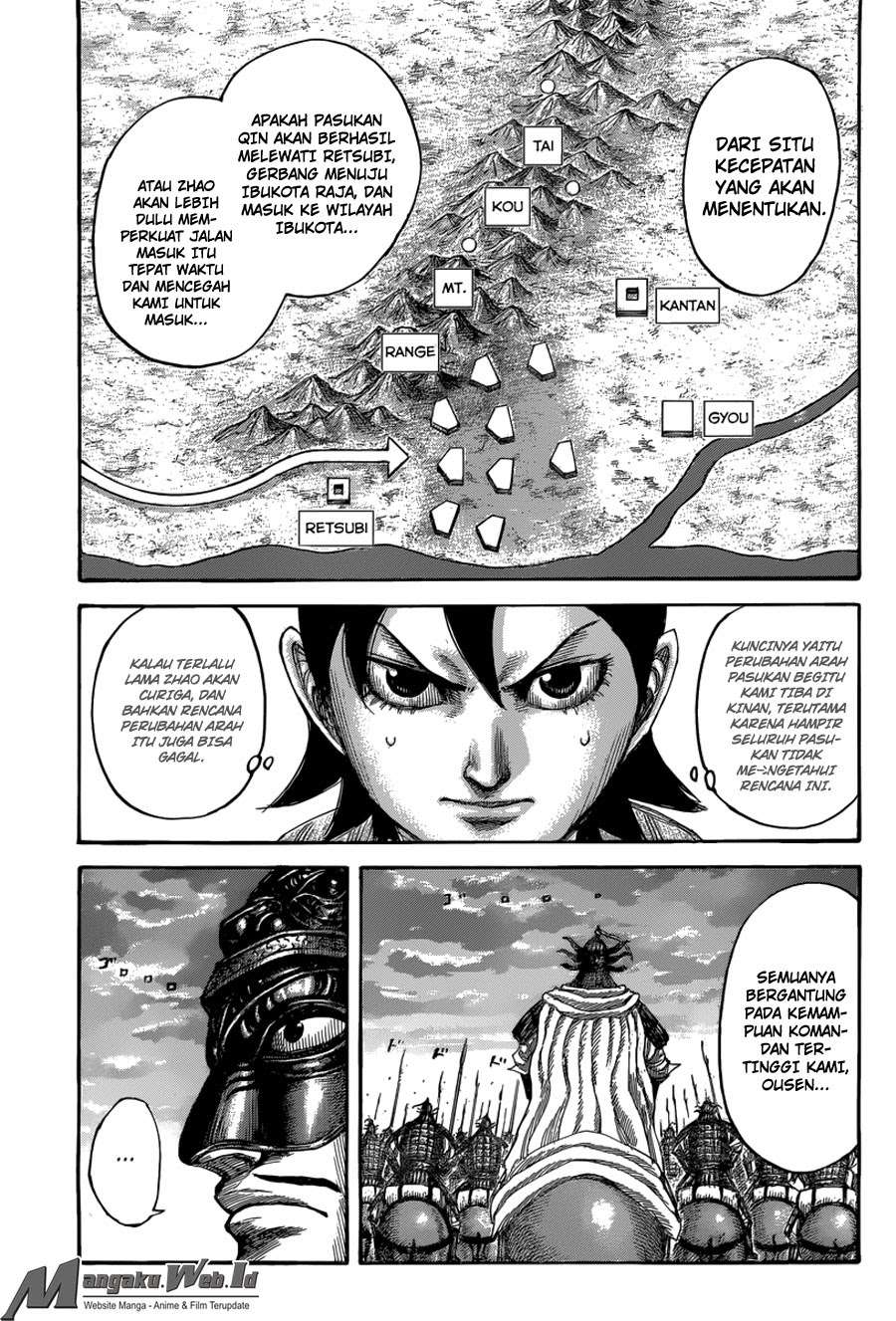 Kingdom Chapter 501 Gambar 4