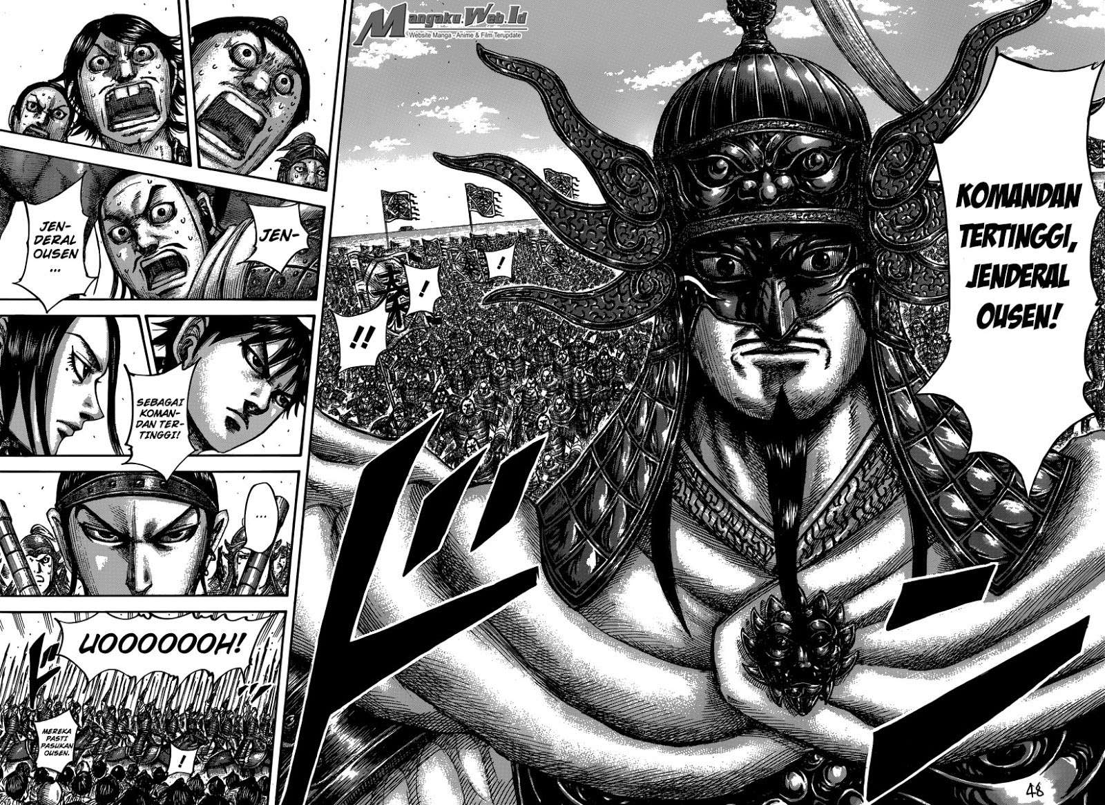 Kingdom Chapter 498 Gambar 16