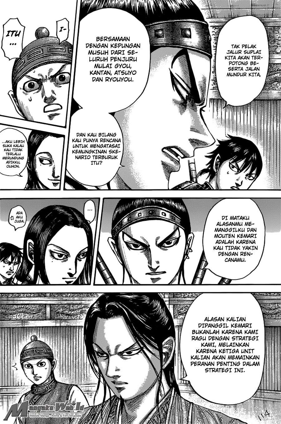 Kingdom Chapter 497 Gambar 9