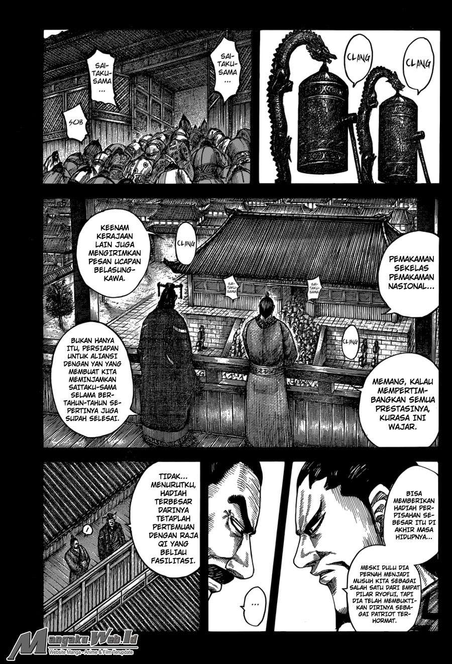 Kingdom Chapter 494 Gambar 4