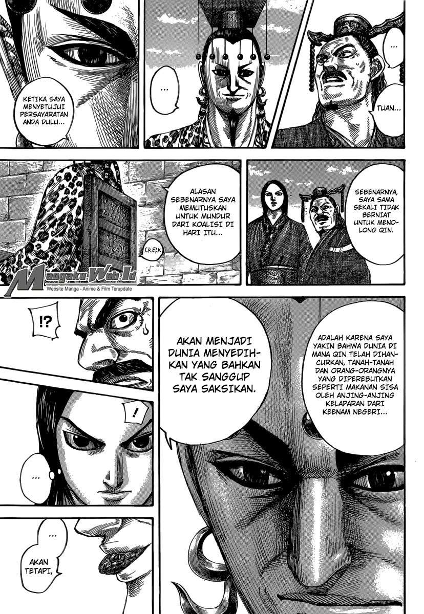 Kingdom Chapter 487 Gambar 11