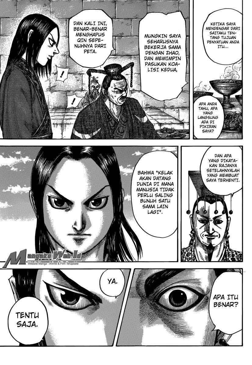 Kingdom Chapter 487 Gambar 13