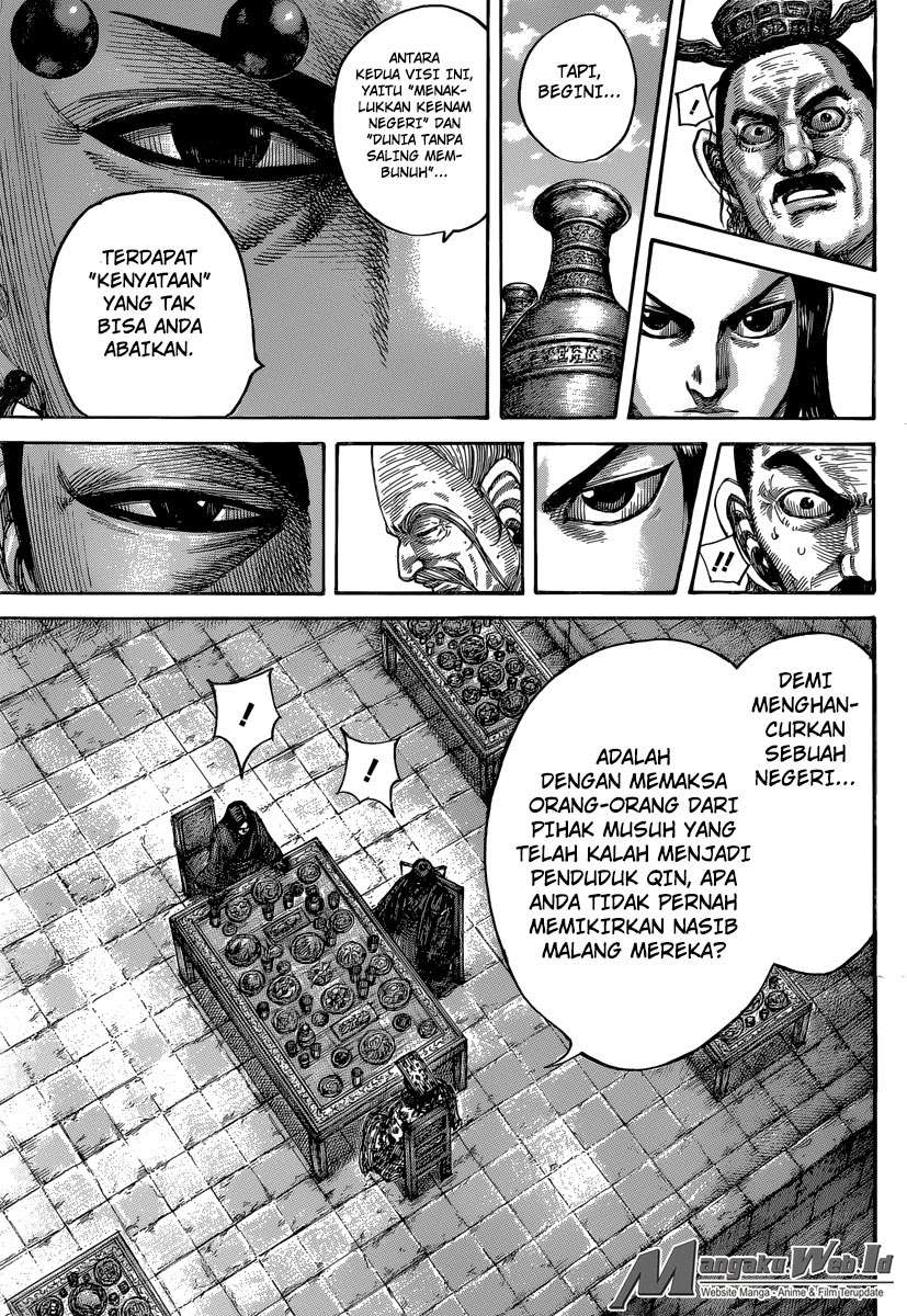 Kingdom Chapter 487 Gambar 15
