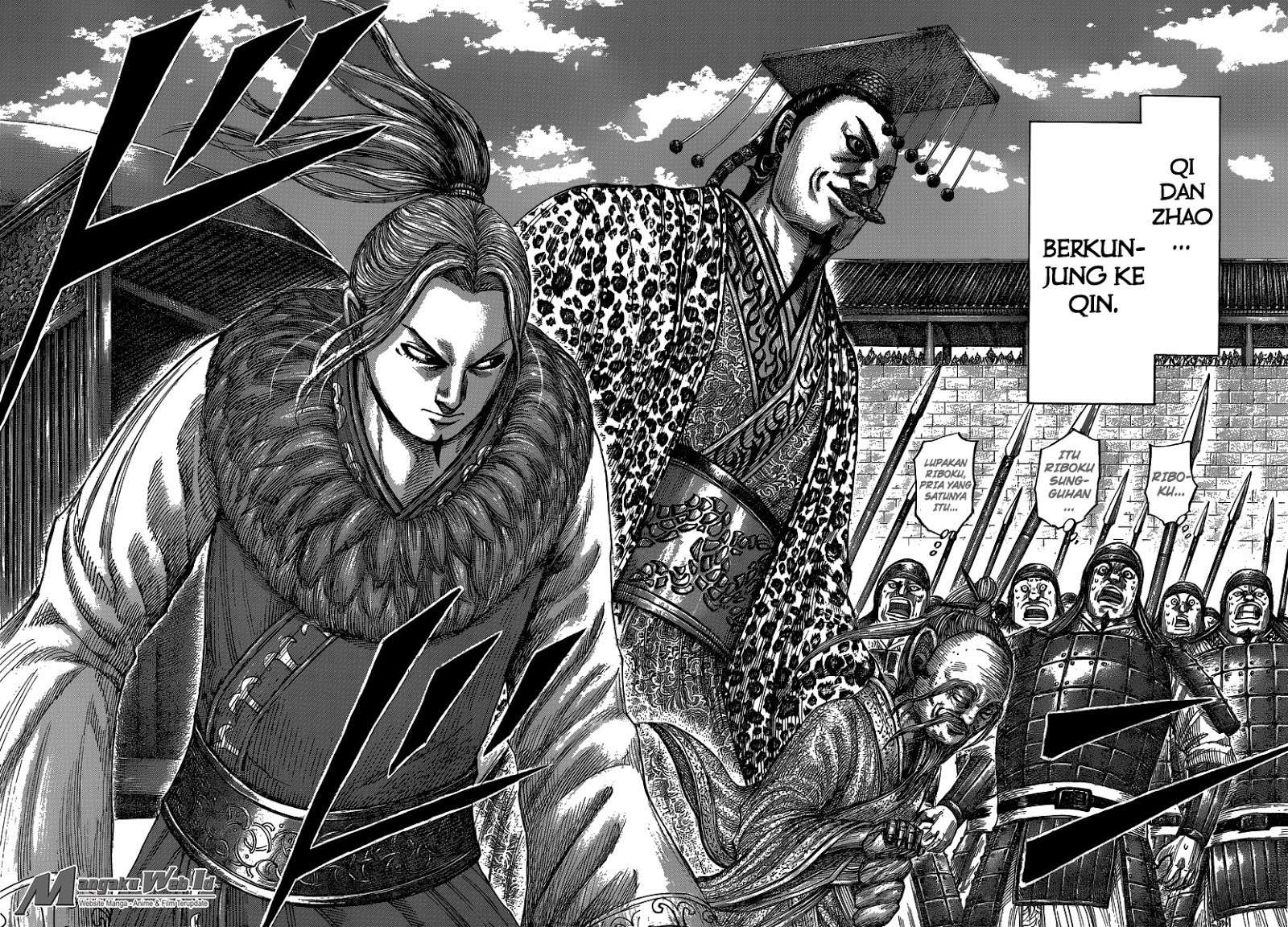 Kingdom Chapter 486 Gambar 13