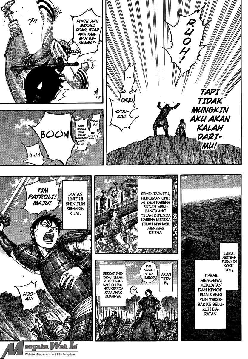 Kingdom Chapter 484 Gambar 14