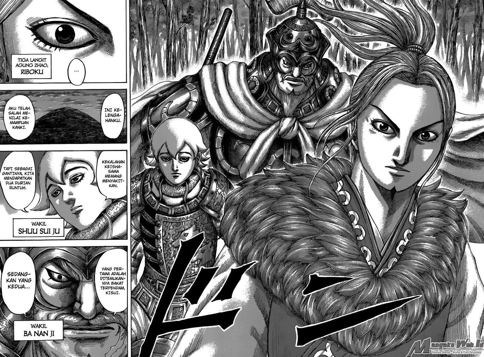 Kingdom Chapter 484 Gambar 19