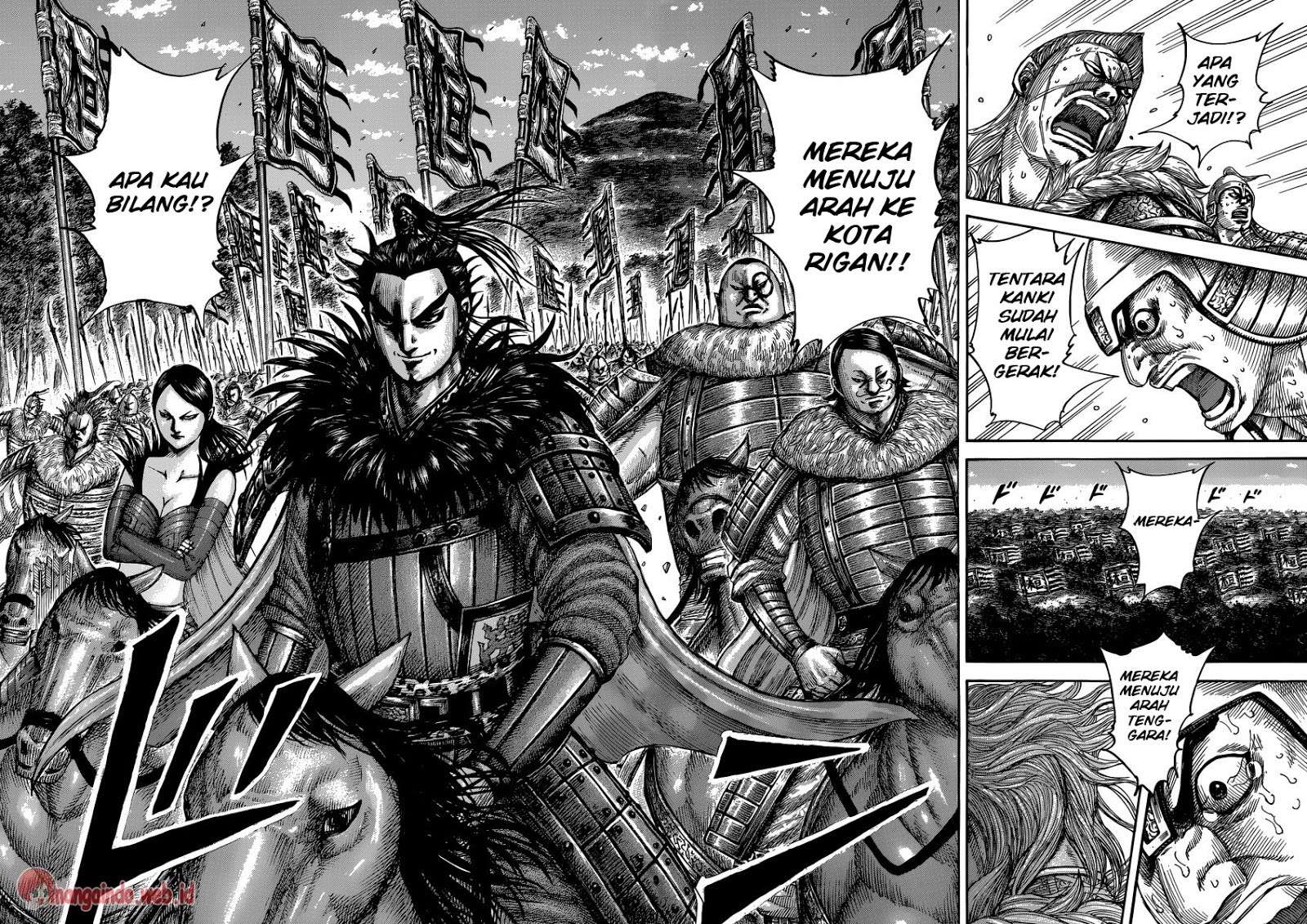 Kingdom Chapter 481 Gambar 16