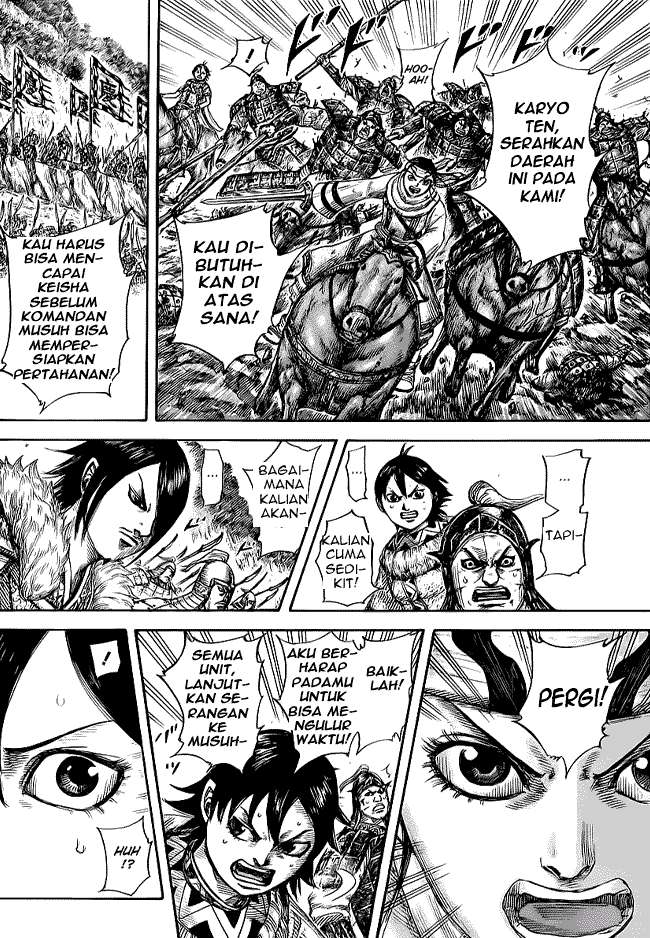Kingdom Chapter 470 Gambar 4