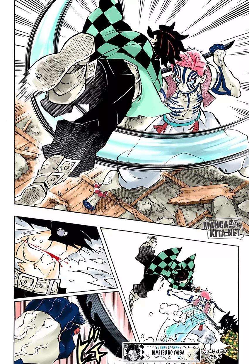Kimetsu no Yaiba Chapter 150 Gambar 19