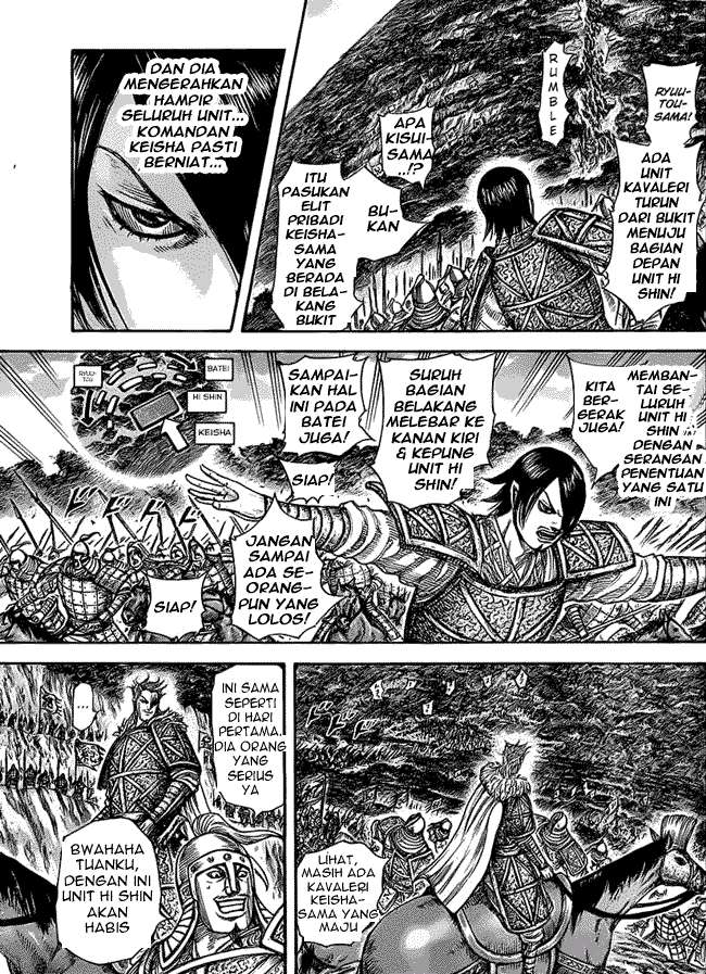 Kingdom Chapter 465 Gambar 9