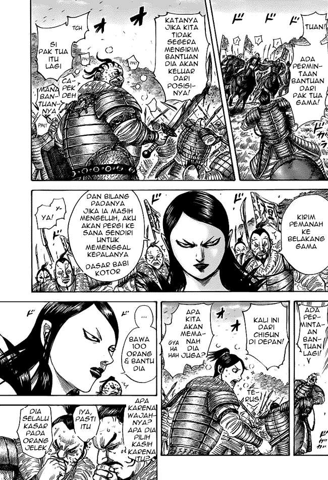 Kingdom Chapter 458 Gambar 9
