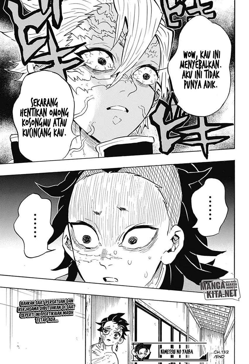Kimetsu no Yaiba Chapter 132 Gambar 20