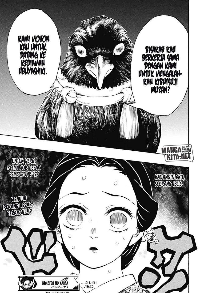 Kimetsu no Yaiba Chapter 131 Gambar 22