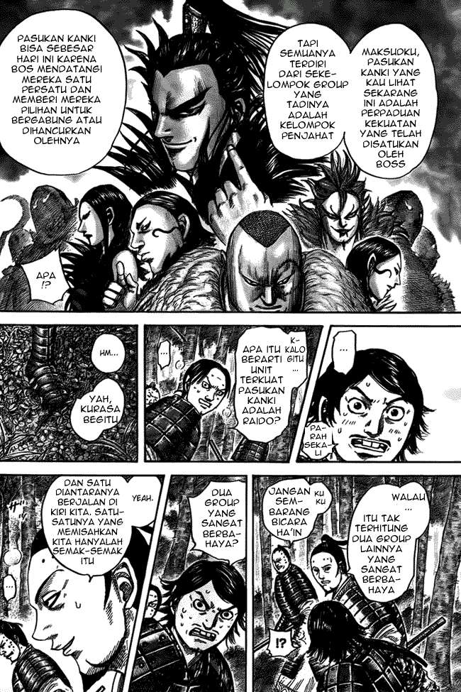 Kingdom Chapter 447 Gambar 8