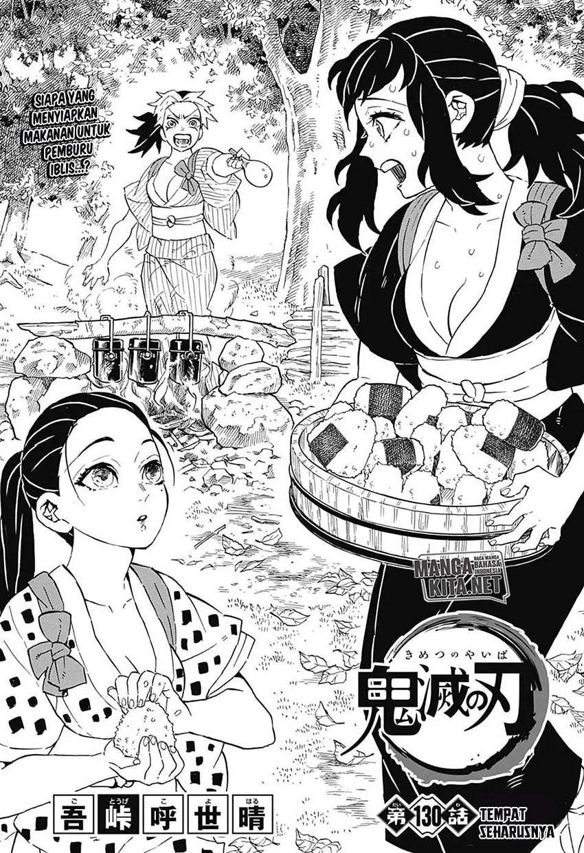 Manga Kimetsu no Yaiba Chapter 130 gambar nomor 2