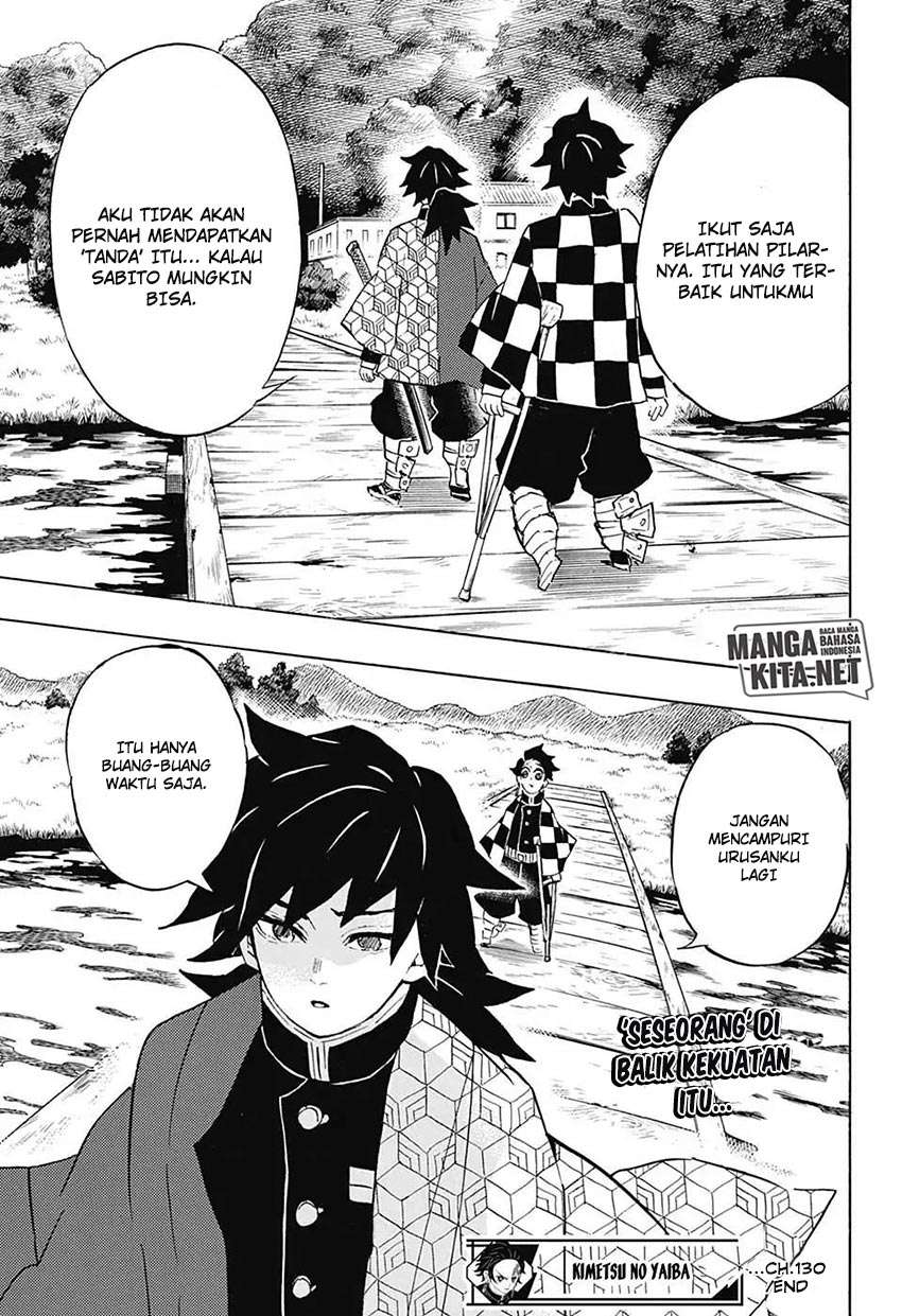 Kimetsu no Yaiba Chapter 130 Gambar 20