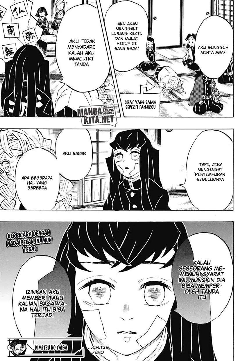 Kimetsu no Yaiba Chapter 128 Gambar 20