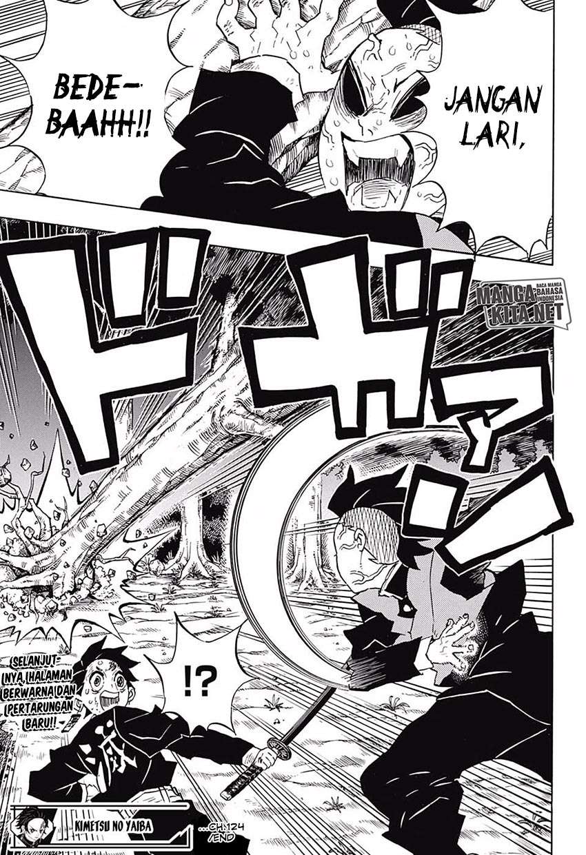 Kimetsu no Yaiba Chapter 124 Gambar 20