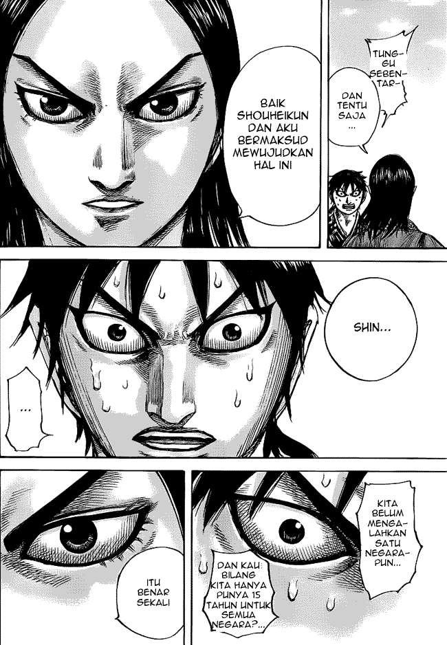 Kingdom Chapter 438 Gambar 14