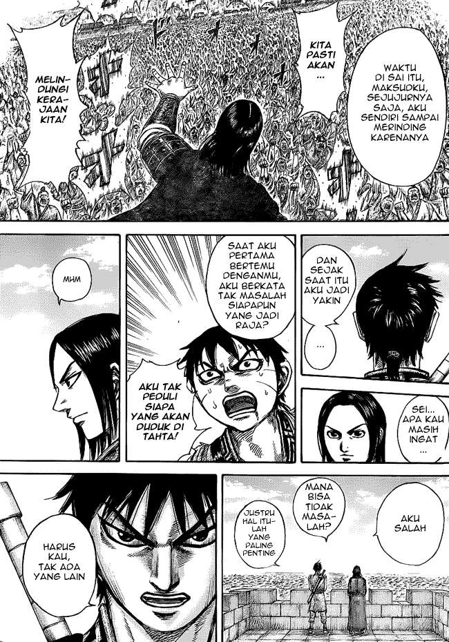 Kingdom Chapter 438 Gambar 9