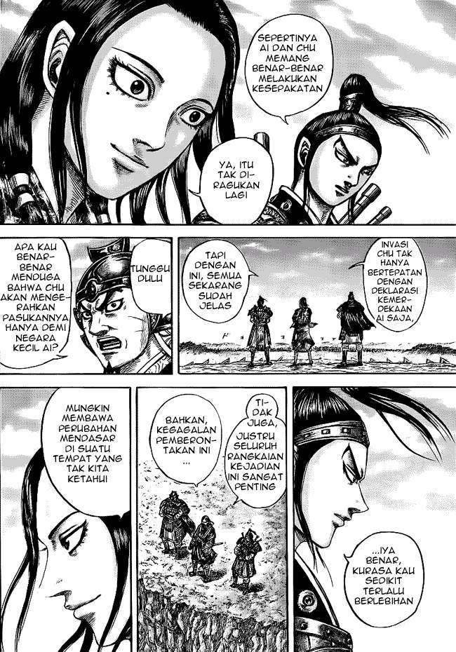 Kingdom Chapter 435 Gambar 4