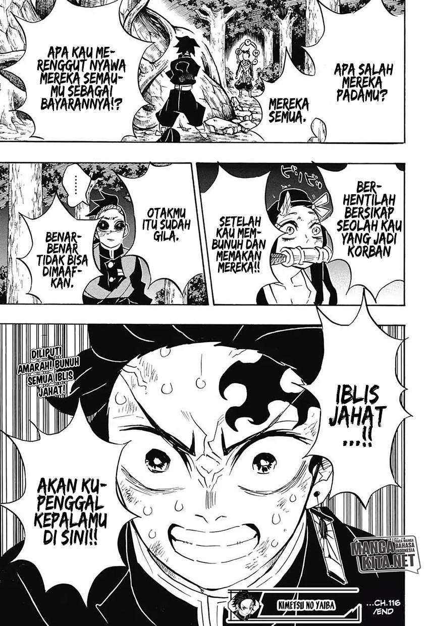 Kimetsu no Yaiba Chapter 116 Gambar 19