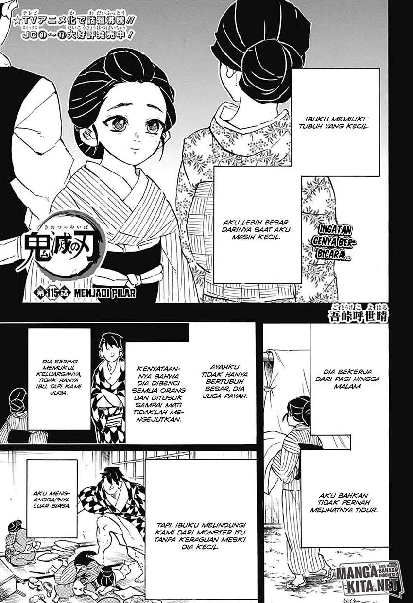 Manga Kimetsu no Yaiba Chapter 115 gambar nomor 2