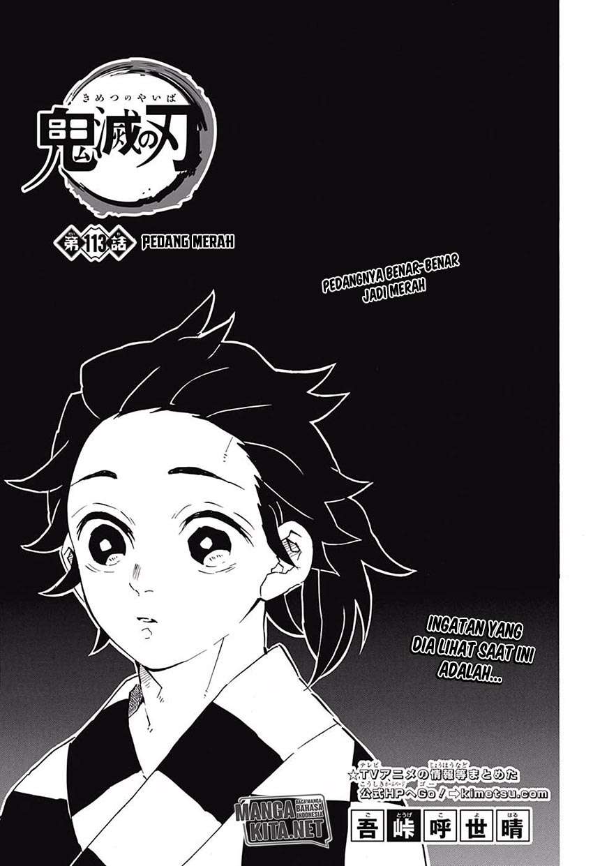 Manga Kimetsu no Yaiba Chapter 113 gambar nomor 2