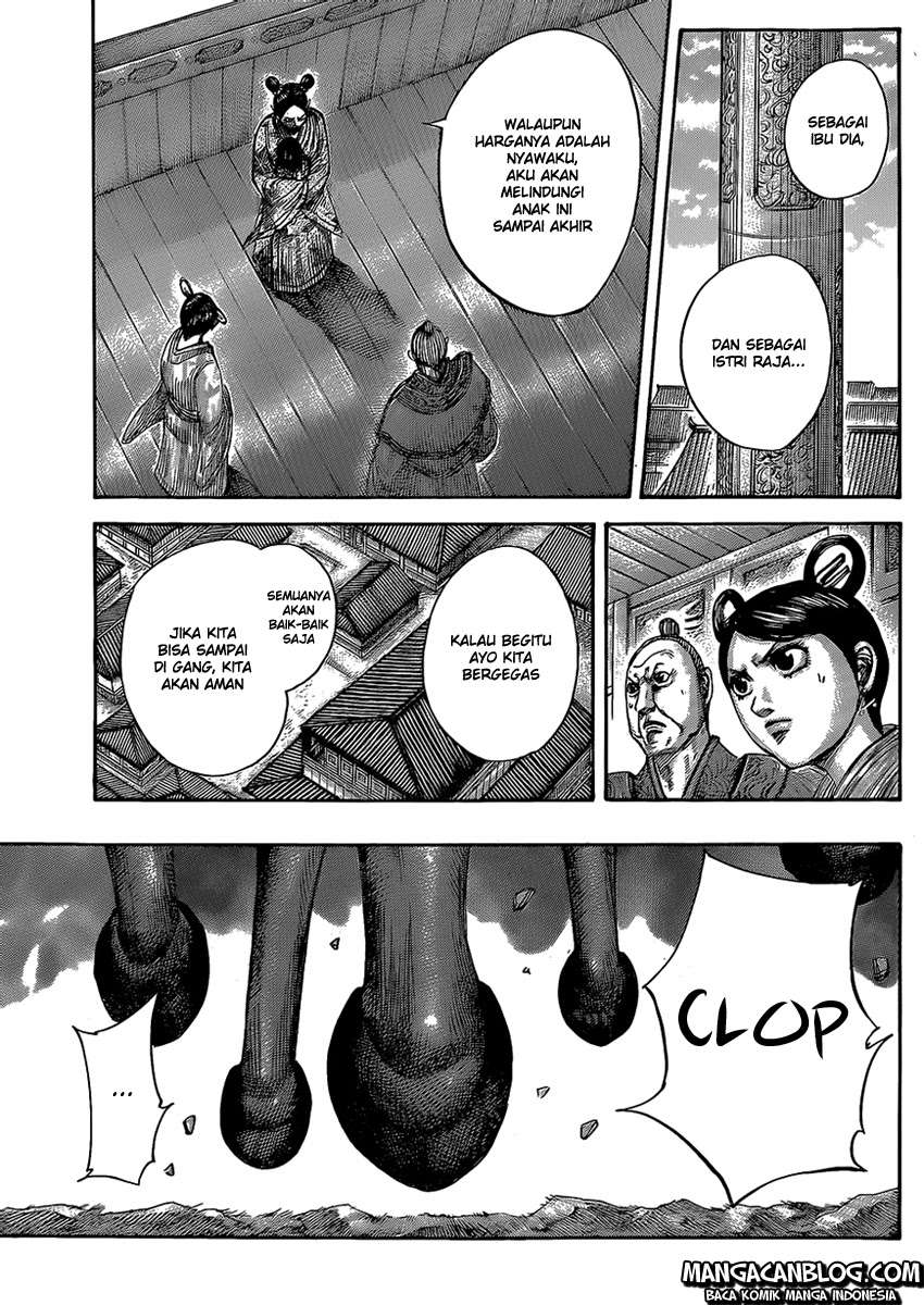 Kingdom Chapter 422 Gambar 9