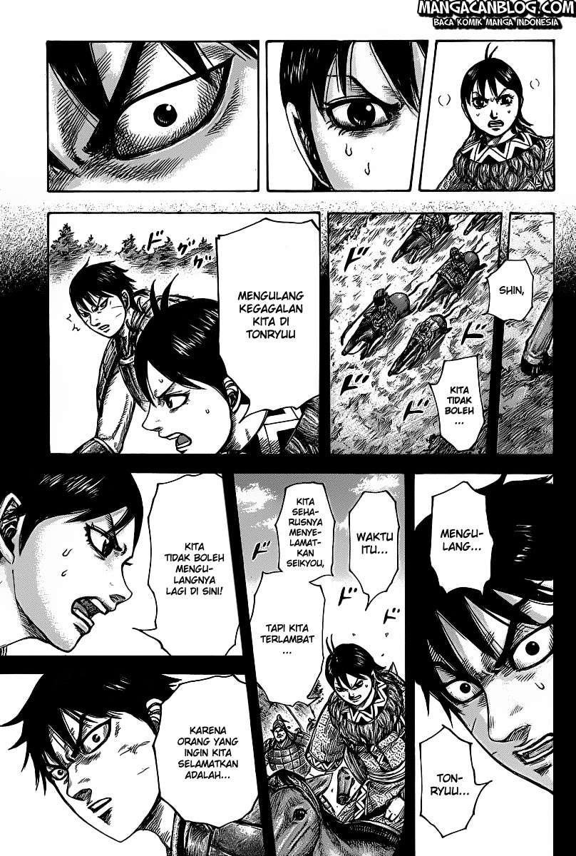 Kingdom Chapter 421 Gambar 16