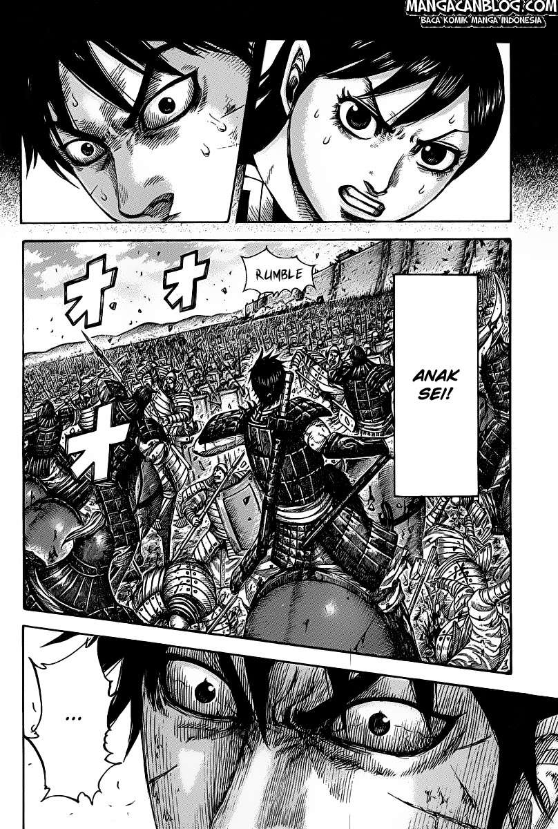 Kingdom Chapter 421 Gambar 17