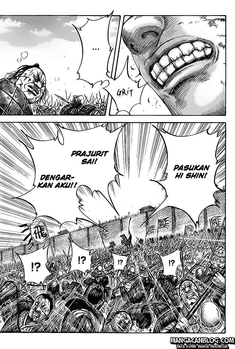 Kingdom Chapter 421 Gambar 18