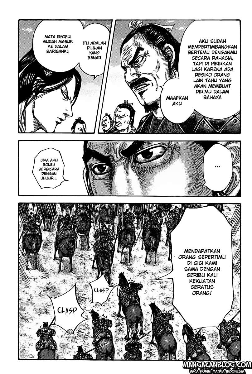 Kingdom Chapter 421 Gambar 4