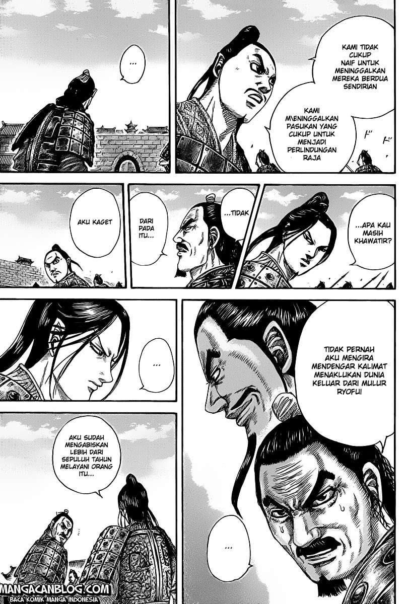 Kingdom Chapter 421 Gambar 6