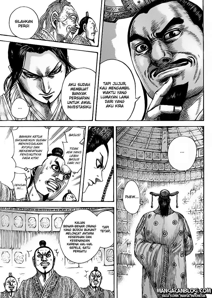 Kingdom Chapter 420 Gambar 14