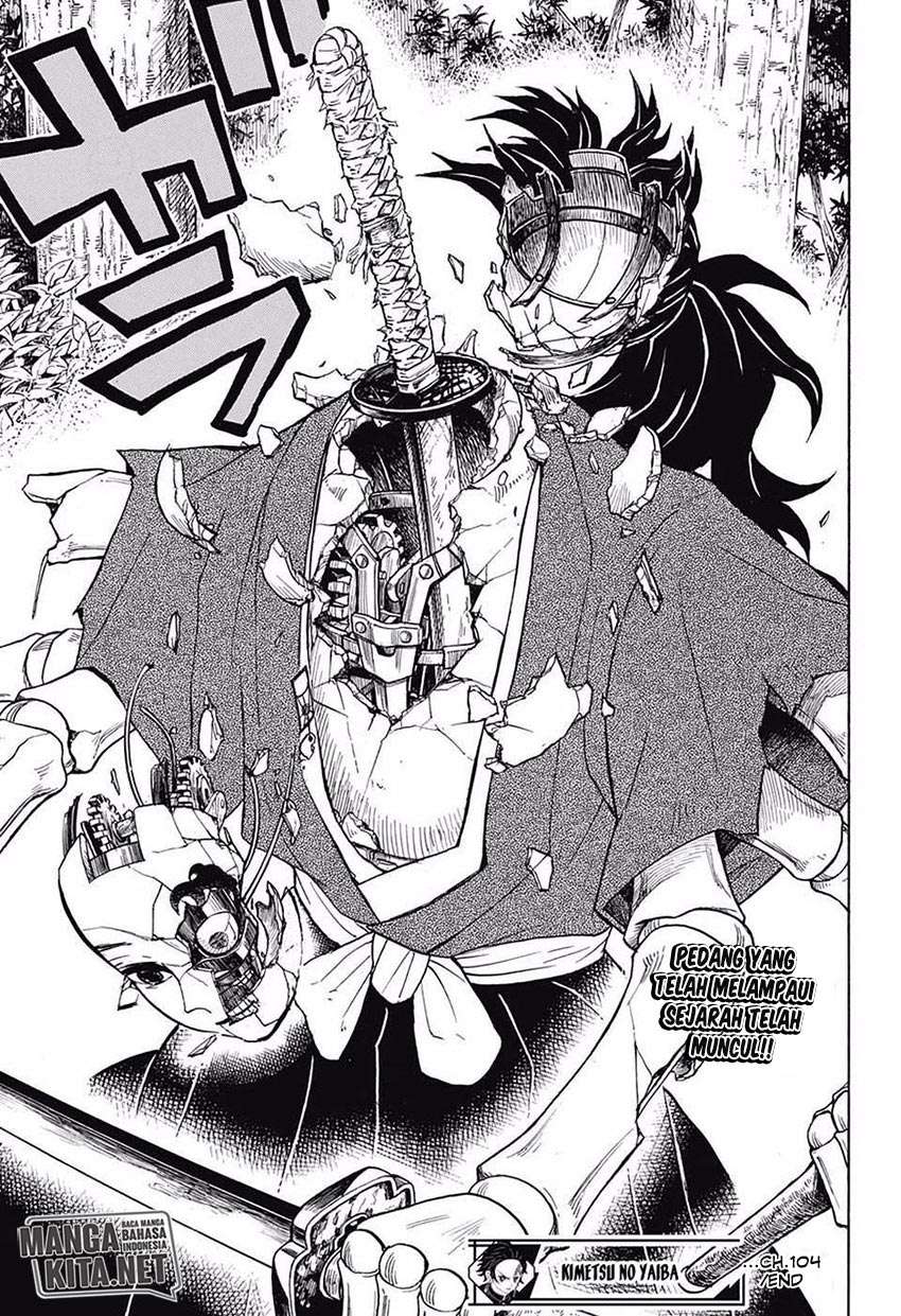 Kimetsu no Yaiba Chapter 104 Gambar 20
