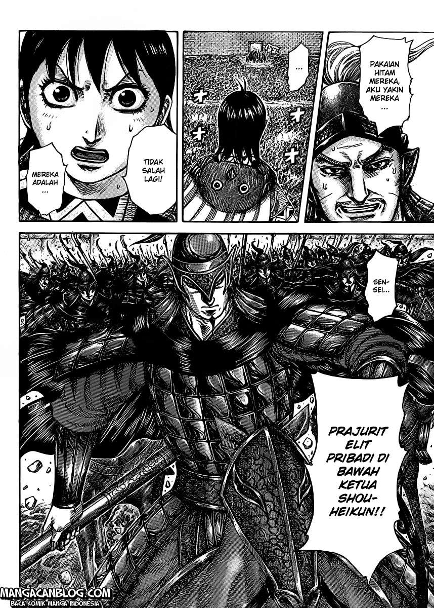 Kingdom Chapter 419 Gambar 17