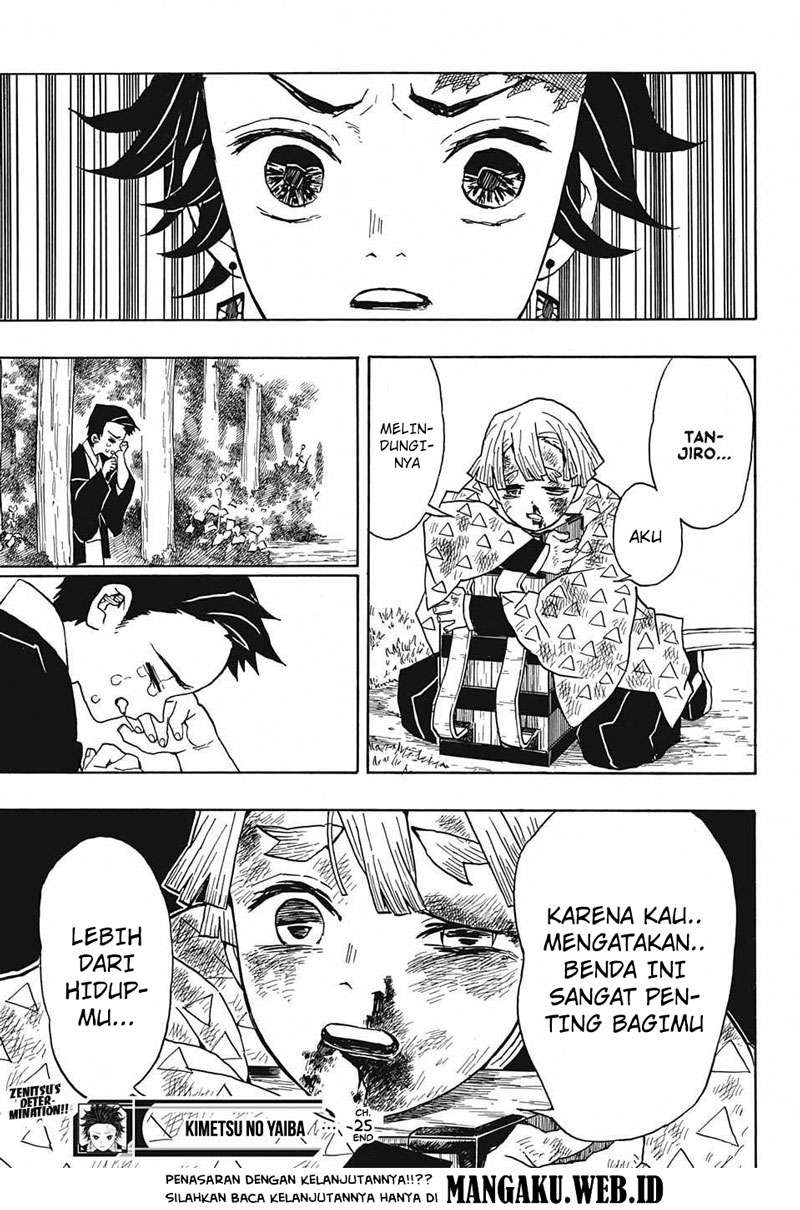 Kimetsu no Yaiba Chapter 25 Gambar 20