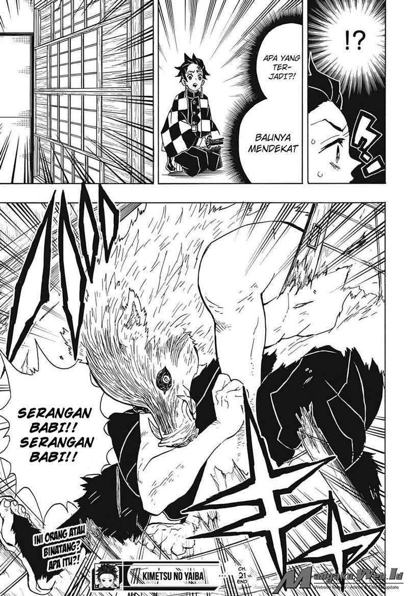 Kimetsu no Yaiba Chapter 21 Gambar 19