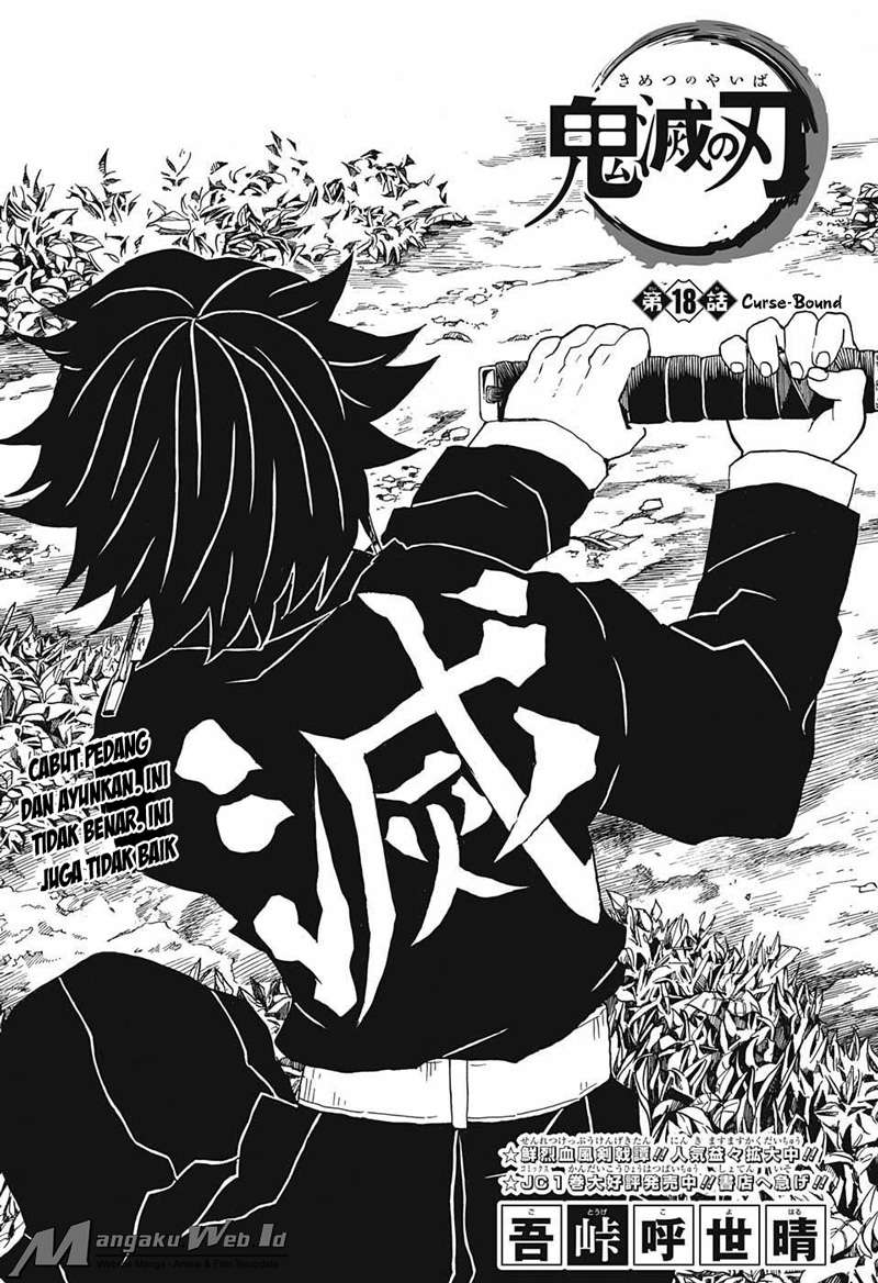 Manga Kimetsu no Yaiba Chapter 18 gambar nomor 2