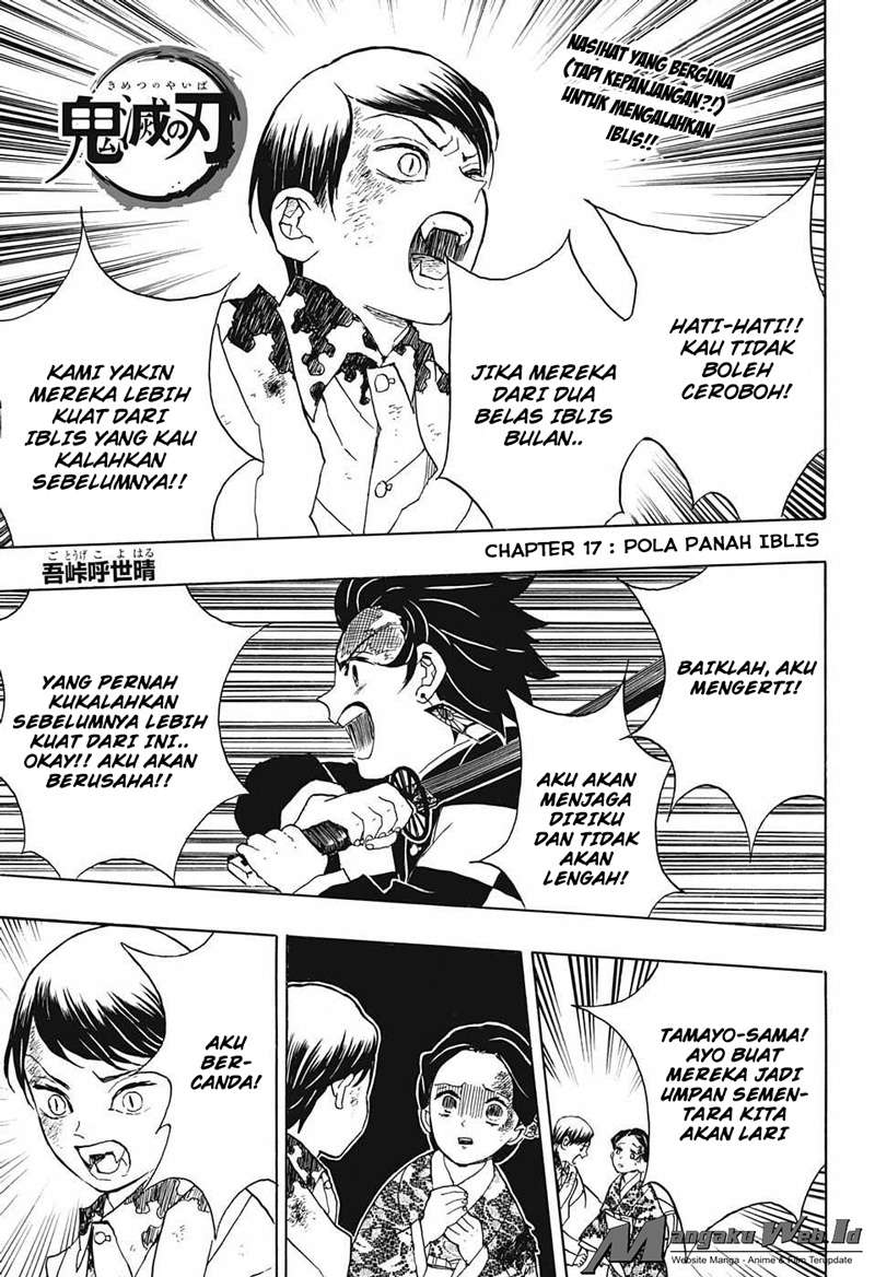 Manga Kimetsu no Yaiba Chapter 17 gambar nomor 2