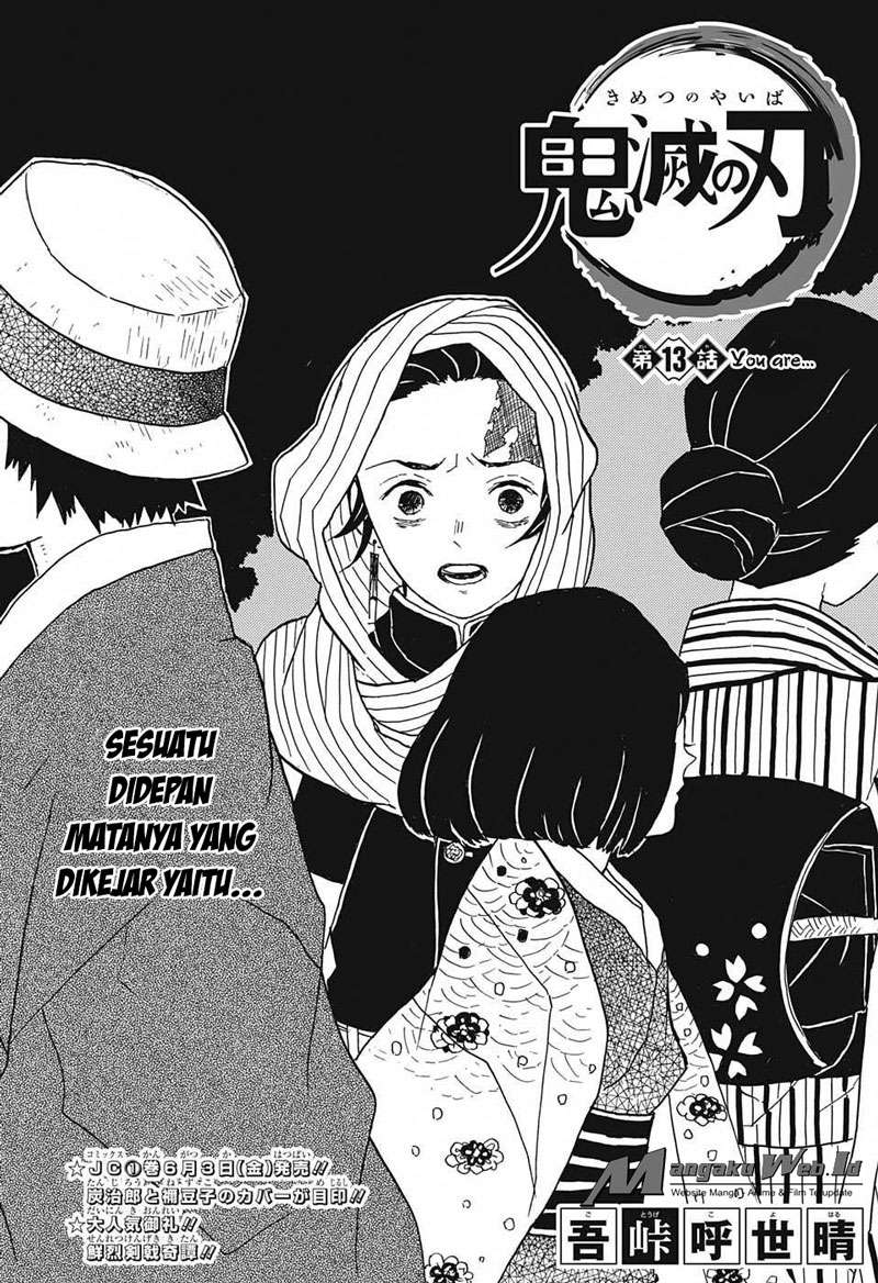 Komik Kimetsu no Yaiba Chapter 13 gambar nomor 1
