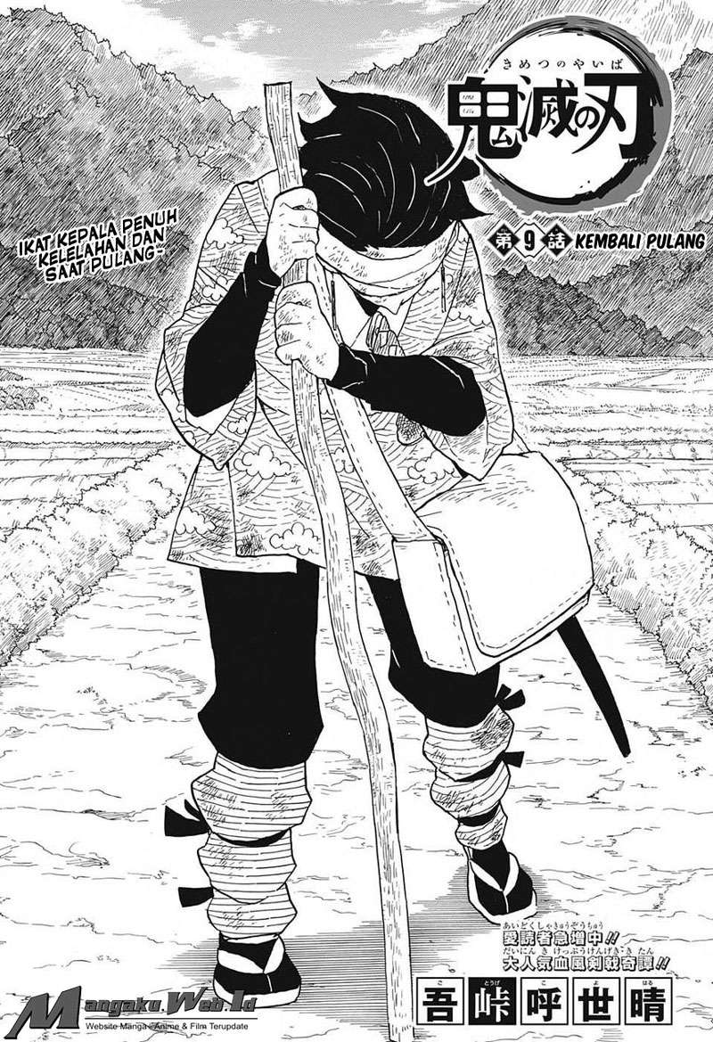 Manga Kimetsu no Yaiba Chapter 9 gambar nomor 2
