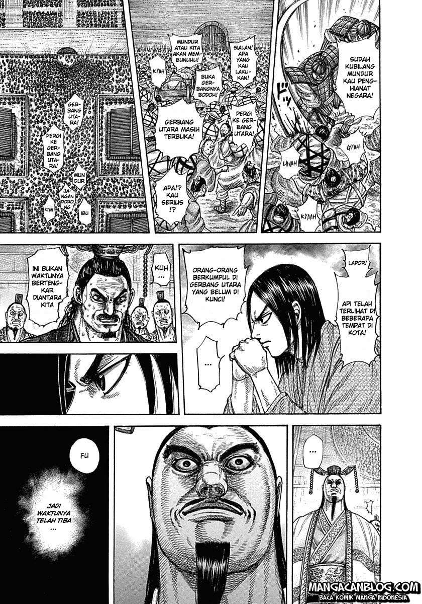 Kingdom Chapter 326 Gambar 17