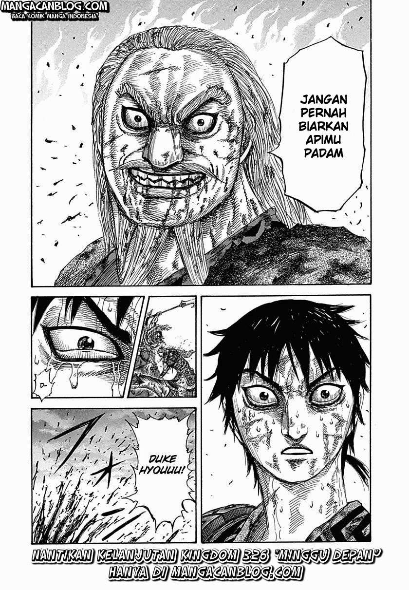 Kingdom Chapter 325 Gambar 18