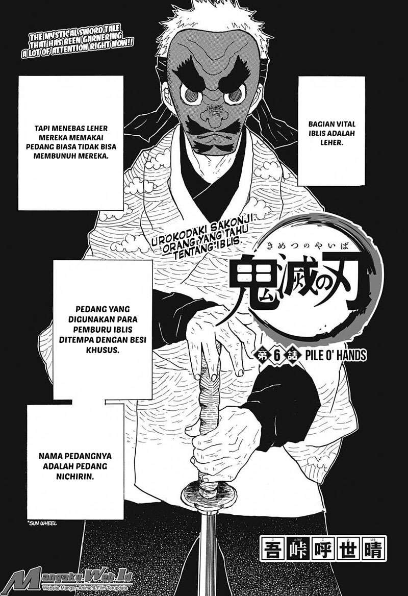 Manga Kimetsu no Yaiba Chapter 6 gambar nomor 2