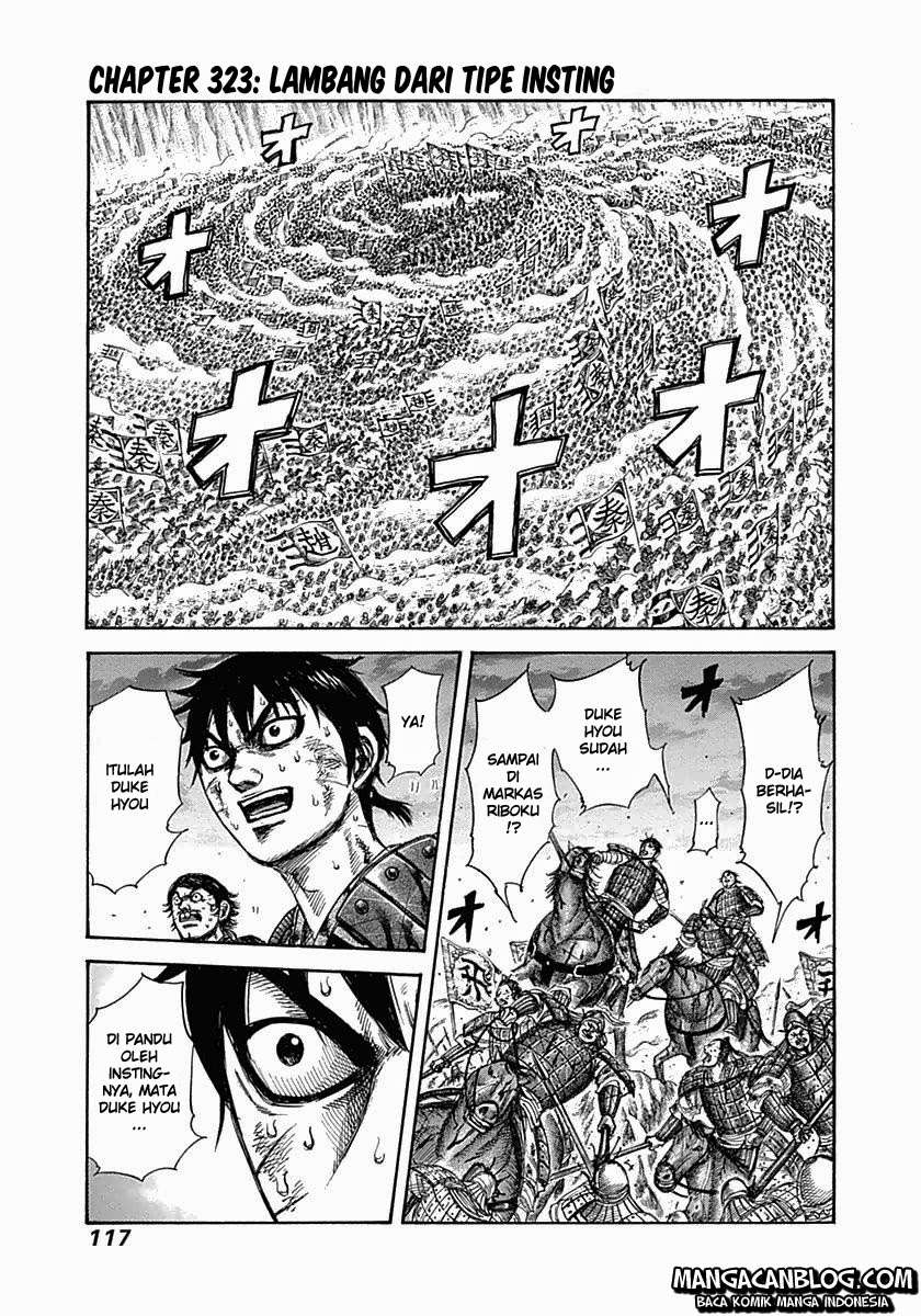 Manga Kingdom Chapter 323 gambar nomor 2
