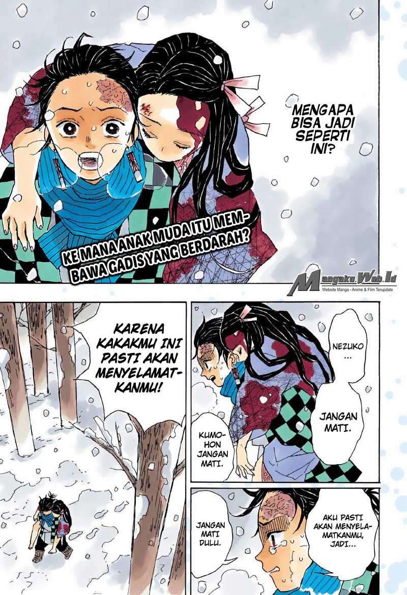 Manga Kimetsu no Yaiba Chapter 1 gambar nomor 2
